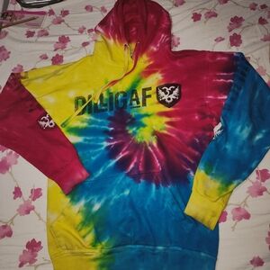 Colorful Tie-Dye Hoodie